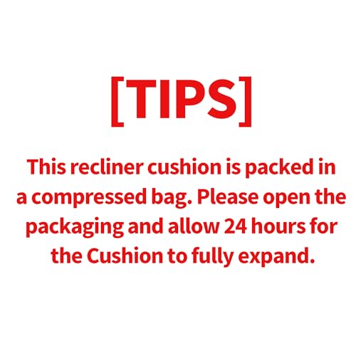 41mlqyvxttl.jpg HOMBYS Thick and Non-Slip Foam Recliner Cushions for Elderly | HOMBYS Square Seat Cushion for Chair - Elderly Armcha