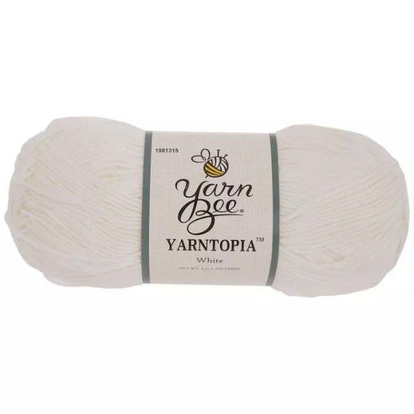 White Yarntopia 4 Oz Yarn from Bee