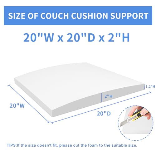 41q5k7bgxbl 1.jpg High-Density Foam Couch Cushion Support 3PCS for Sagging Couch Cushions | Curved Furniture Seat Cushion Replacement