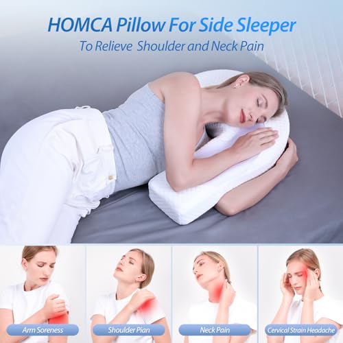 41sr6cztrll 1.jpg Memory Foam U Shaped Pillows for Side Sleepers with Neck and Shoulder Pain Relief Memory Foam U Shaped Shoulder Pillow f