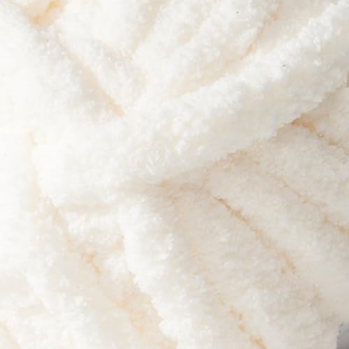 41tezwxeqkl.jpg Catherine Chunky Chenille Yarn 6 Pack Ivory 7 Jumbo Gauge 31.7 Yards Each Skein 8 oz