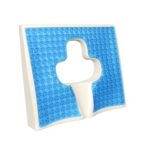 Tailbone Pain Relief Anti Bedsore Cushion - T Shaped Gel & Memory Foam Pillow for Elderly, Bedridden, & Disabled | Elde