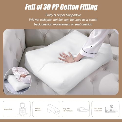 41u0kdqkb2l.jpg ROYALAY Supportive Couch Back Cushions Waist Lumbar Support Pillow, Removable Design, 1 Pack