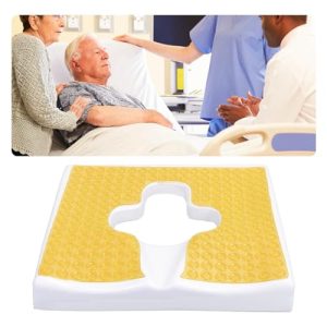 Anti Bedsore Cushion, Pain-Relieving and Pressure-Sore Care Fiber Material Bed Sore Cushion for Elderly and Disabled Peo