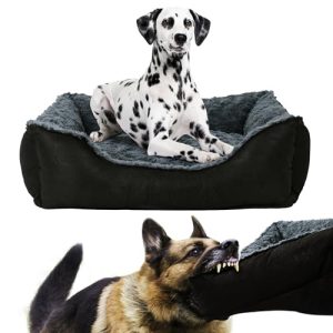 Indestructible HOMBYS Orthopedic Dog Bed for Aggressive Chewers | Chew Proof & Waterproof HOMBYS Orthopedic Dog Bed