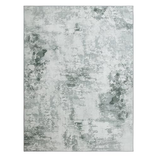41wsyxssezl 2.jpg HOMBYS 10x14 ft Modern Area Rug for Living Room, Bedroom, and Office, Large Abstract Floor Carpet with Non-Slip Backing,