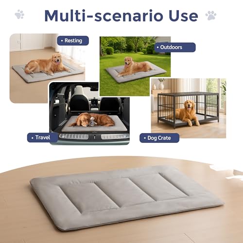 41a8iasrg l 1.jpg MAXYOYO Chew-Proof Indestructible Dog Beds for Aggressive Chewers | MAXYOYO Machine Washable De-Chewable Dog Crate P