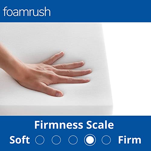 41akfgi jgl 1.jpg FoamRush High Density Upholstery Foam Cushion for Dining Chairs and Wheelchair Seat Cushion Replacement, Square Design,