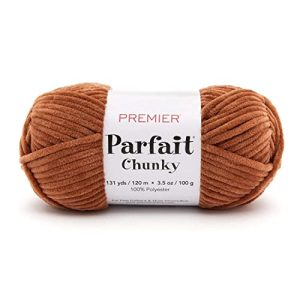 Premier Parfait Super Bulky Chenille Yarn, Ideal for Knitting and Crocheting, 131 Yards