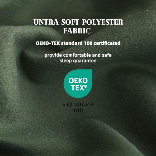 41c9tdbw1ml.jpg DOWNCOOL Green Oversized King All Season Comforter Quilt