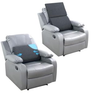 HOMBYS Adjustable Lumbar Support Pillow for Recliner and Office Chair