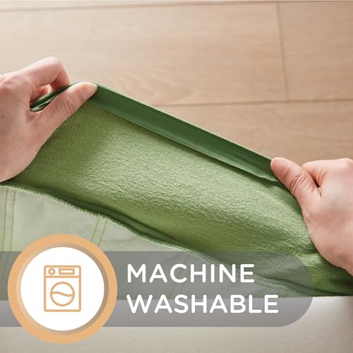 41cbindpowl 1.jpg Codi Thick Replacement Couch Cushions for Sofa Chair - High Density Foam Green - Perfect for Meditation 24x24x5 Inch 2 S
