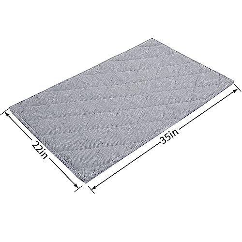 41dzq4vhucl.jpg Indestructible HOMBYS Chew Proof Dog Crate Pad Mat, Durable and Water Resistant Teething Puppy Crate Mats for Aggress