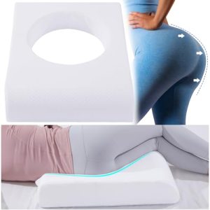 HOMBYS BBL Pillow After Surgery for Sleeping High Density Foam Post Surgical Recovery | HOMBYS BBL Post Surgery Rec