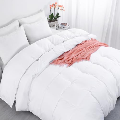 41enqseojfl 1.jpg Oversized King Duvet Cover Ultra Soft Microfiber White for All Seasons Zip Closure