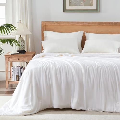 41fikjwichl 1.jpg Globon Summer Comforter King Size for Hot Sleepers: Natural Cooling Bamboo Viscose Shell, Organic Breathable Fill, Doubl