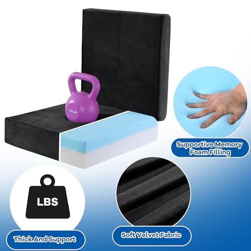 41fy7dmmsll.jpg HOMBYS Memory Foam Recliner Seat Cushion for Elderly with Back Support | HOMBYS Non-Slip Chair Pad to Reduce Back & Nec