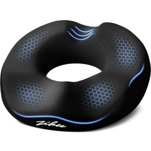 ZIKEE 360° Pain Relief Donut Pillow for Tailbone Pain Relief, Optimal Sitting Support for Postpartum and Post Surgery