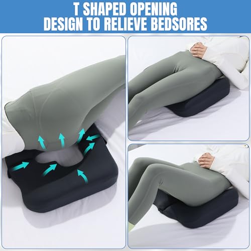 41i1tmvwfyl.jpg HOMBYS Memory Foam Pressure Relief Cushion for Butt Sore Relief during Sleeping and Sitting (Dark Grey) | HOMBYS Memory