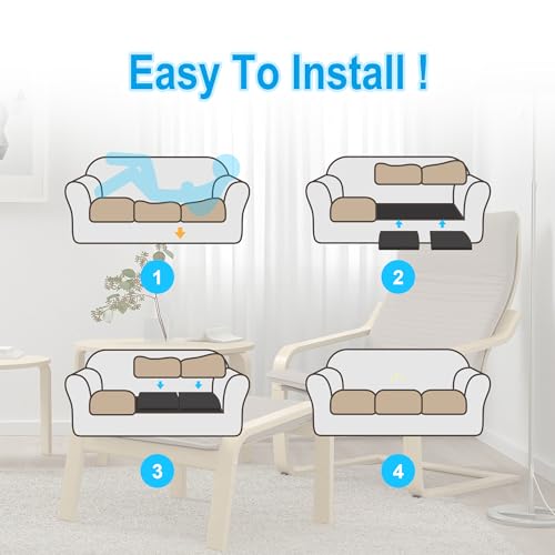 41i2pdjjqjl.jpg High-Density Foam Couch Sofa Seat Support - Repair and Replace Sagging Seats for Sofa Couch Loveseat and Chair | 20"