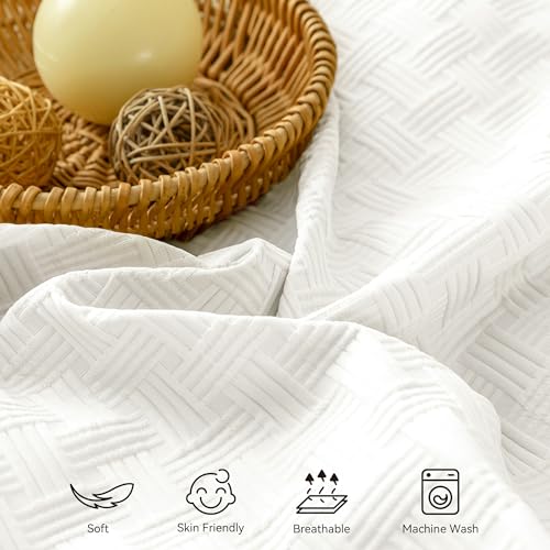 41iitn8v9zl.jpg JELLYMONI King Size Waffle Weave Duvet Cover Set for Adults Soft Microfiber Tufted Textured Breathable Comforter Cove