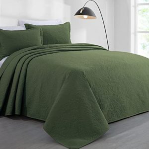 HOMBYS Alaska King 132x120 Bedspread Coverlet Set for Large Room Elegant Decor | HOMBYS Alaska King 132x120 Bedding