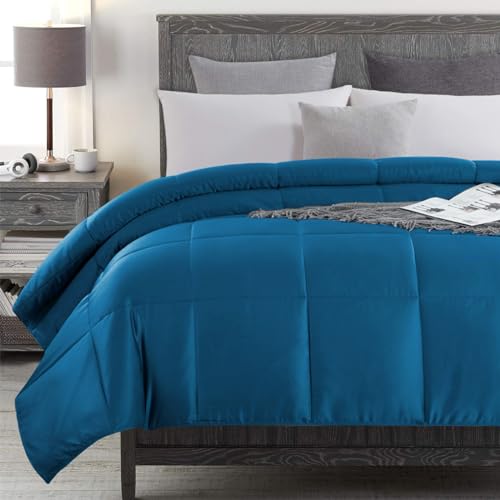41jxztgrd2l 1.jpg Cooling 100% Rayon Derived from Bamboo Queen Size Comforter for Hot Sleepers, Down Alternative Comforter with 8 Corner T