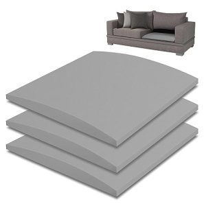Moonoom 3 PCS Couch Cushion Support for Sagging Seat - High Density Curved Furniture Seat Cushion Support Under Cushion