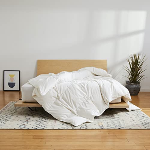 41o35y ywql 1.jpg Brooklinen All Season Luxury Down Comforter for Comfort and Warmth - Baffle Box Construction King/Cali King Size Comf