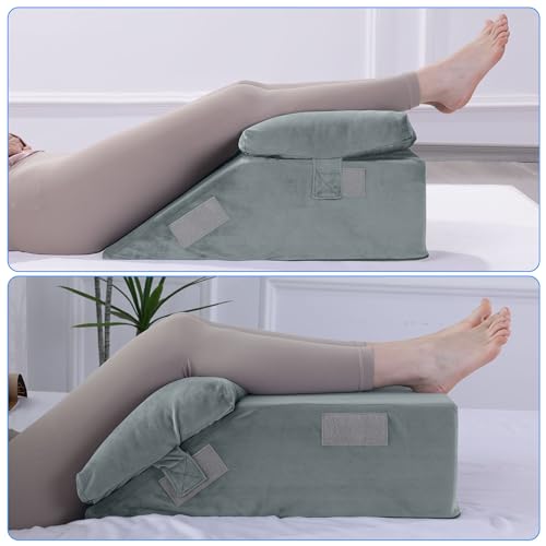 41o7uzka0wl.jpg HOMBYS Adjustable Leg Elevation Pillow for Post-Surgery Pain Relief (17"x24"x9")