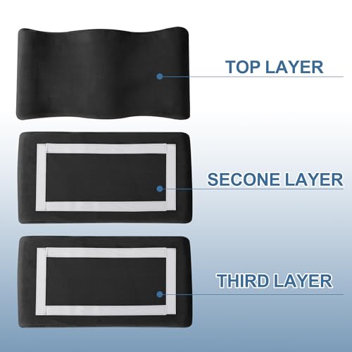 41p0zecqel.jpg HOMBYS Adjustable Height BBL Pillow After Surgery for Sleeping | High Density Foam BBL Recovery Pillow for Sitting