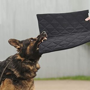 MABOZOO Indestructible Dog Bed, Chew Proof Crate Pad for Aggressive Chewers, Durable Black Kennel Pad (28x41 in) Machine