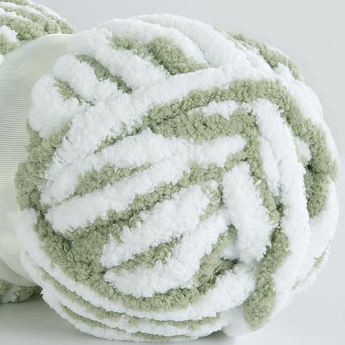 41vh4eyorzl.jpg HOMBYS Soft Lightweight Large Thick Jumbo Yarn for Hand Knitting | HOMBYS Bulky Fulffy Chunky Chenille Yarn for Chun