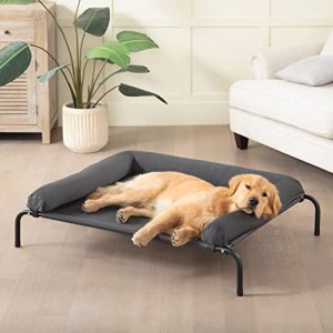 Western Home Cooling Elevated Dog Bed for Large Portable Indoors and Outdoors | Breathable Mesh Chew Proof Pet Hammo