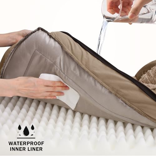 41ygttgq7il 1.jpg INVENHO Orthopedic Dog Beds for Large Size Dogs, XL Washable Dog Sofa with Egg-Crate Foam | INVENHO Orthopedic Dog B