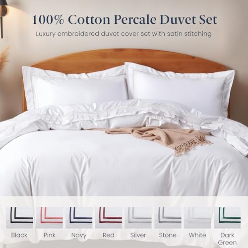 41yiegeh8yl.jpg Ella Jayne Luxury Duvet Cover Set Full Size | Hotel Quality Cotton | Modern Design | Breathable & Lightweight | 3 Piece