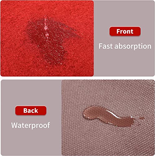 51 owrdtrsl.jpg HOMBYS 450 GSM Extra Thick Red Carpet Runner for Parties & Events HOMBYS Non-Slip Red Carpet Runner for Wedding Decorati