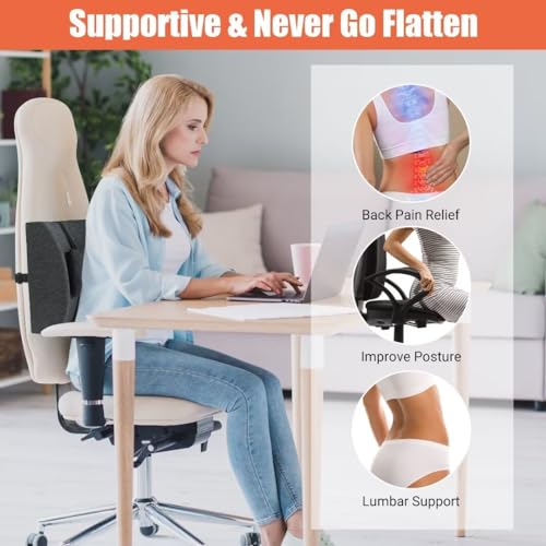 510uaqliwtl.jpg HOMBYS Recliner Lumbar Support Pillow with Adjustable Slider