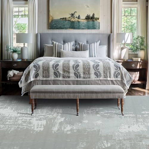 5116fhgpsql 1.jpg HOMBYS 10 x 14 ft Modern Abstract Area Rug for Living Room Bedroom HOMBYS 10 x 14 ft Large Boho Floor Carpet with Non-