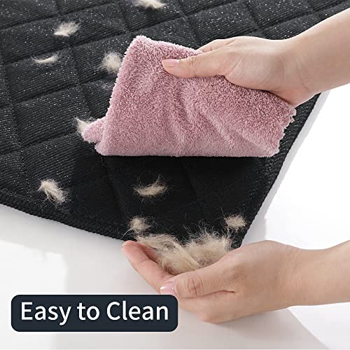 511d4b5ssl.jpg MABOZOO Indestructible Dog Bed, Chew Proof Crate Pad for Aggressive Chewers, Durable Black Kennel Pad (28x41 in) Machine
