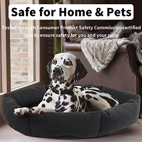 5123q8ozitl.jpg HOMBYS Indestructible Chew Proof Dog Bed for Aggressive Chewers (20"x24"x5") HOMBYS Pee Proof Tough Pet Bed for Large