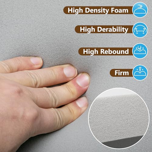 5127uma1jql 1.jpg Moonoom Grey Couch Cushion Support 22"x22" for Sagging Sectional Loveseat Chair, High Density Foam Replacement, 3 Pcs, F