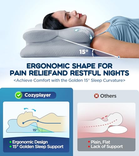 512jjbq45bl.jpg Ergonomic Cooling Cervical Pillow for Pain Relief and Neck Support