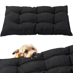 Chew Proof Dog Bed for Aggressive Chewers and Crazy Diggers - Indestructible and Durable Dog Crate Bed | Water Resis