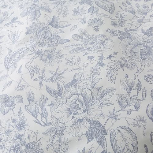 515oisd1sul.jpg HoneiLife King Duvet Cover Set - Soft & Breathable 100% Cotton Comforter Cover for Herbs, Floral Design, with Zipper Clo