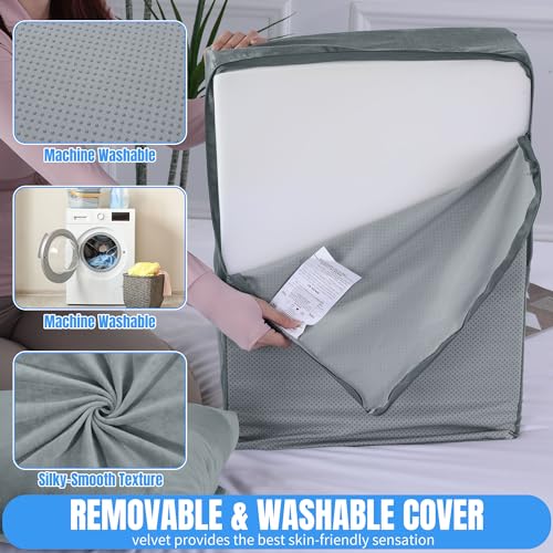 515xybqmbl.jpg HOMBYS Adjustable Leg Elevation Pillow for Post-Surgery Pain Relief (17"x24"x9")