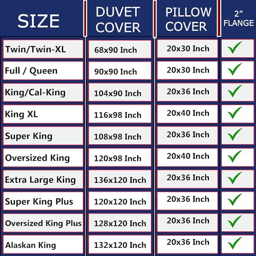 516r6vuquql 1.jpg Egyptian Cotton Duvet Cover Set for Super King Size Bed with Zipper Closer & Corner Ties, Soft & Cozy Comforter Cover