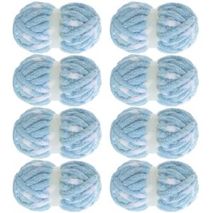 MABOZOO Thick Chunky Yarn for Hand & Arm Knitting, Soft & Pluffy for Beginners | MABOZOO Super Bulky Big Soft Pluffy