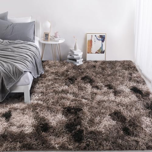 517u4yxfkl.jpg HOMBYS Shaggy Area Rug Non-Skid Bedroom Living Room Rug for Kids Soft Plush Faux Fur Carpet Home Decor 9x12 Feet HOMBY