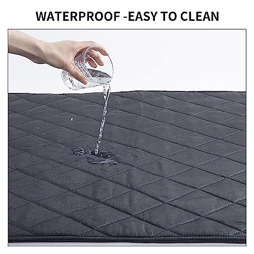 51ae1yj84il 1.jpg MABOZOO Durable Chew Proof Dog Bed for Aggressive Chewers, Washable & Waterproof Black 18x29 in MABOZOO Tough Indestruct